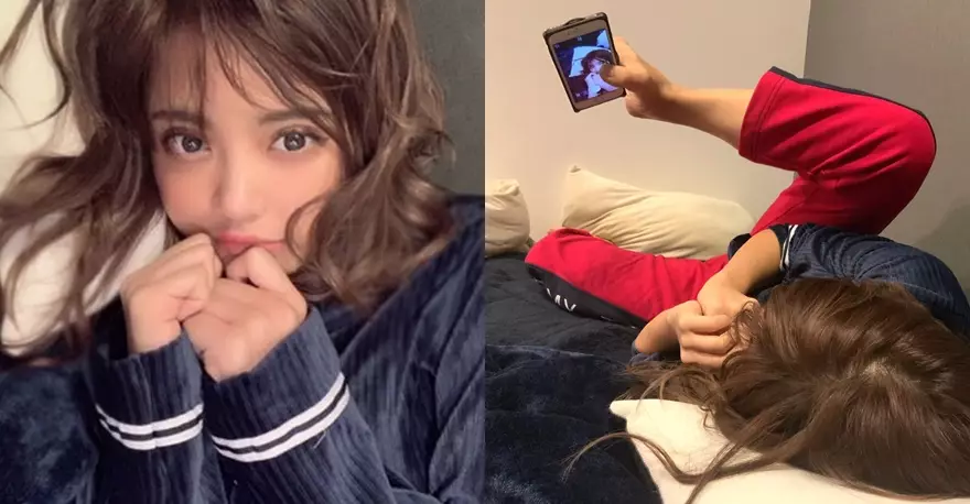 aksi lucu cewek cantik bongkar beda di foto dan realita ini nampol Twitter/@ViennaDoLL aksi lucu cewek cantik bongkar beda di foto dan realita ini nampol Twitter/@ViennaDoLL
