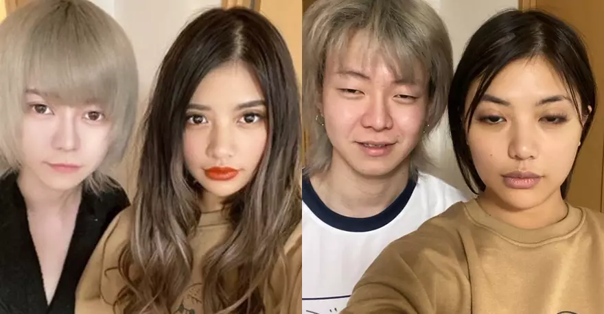 aksi lucu cewek cantik bongkar beda di foto dan realita ini nampol Twitter/@ViennaDoLL aksi lucu cewek cantik bongkar beda di foto dan realita ini nampol Twitter/@ViennaDoLL