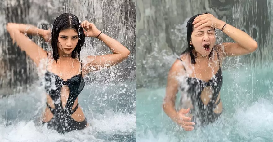 aksi lucu cewek cantik bongkar beda di foto dan realita ini nampol Twitter/@ViennaDoLL aksi lucu cewek cantik bongkar beda di foto dan realita ini nampol Twitter/@ViennaDoLL