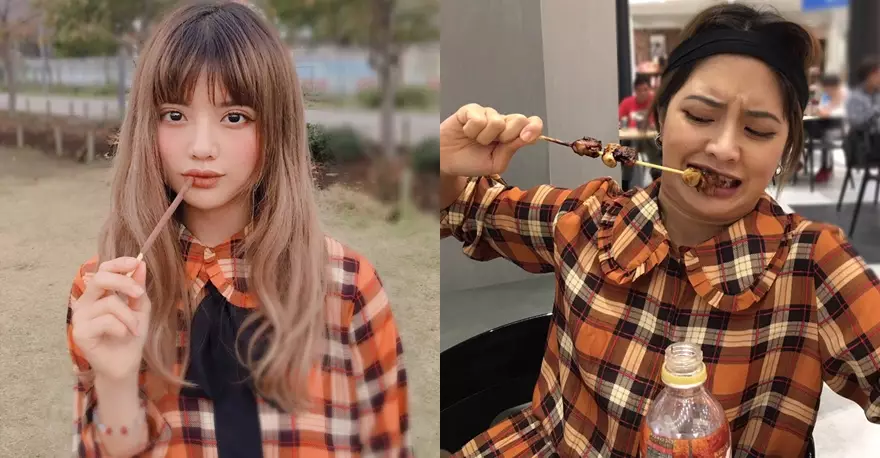 aksi lucu cewek cantik bongkar beda di foto dan realita ini nampol Twitter/@ViennaDoLL aksi lucu cewek cantik bongkar beda di foto dan realita ini nampol Twitter/@ViennaDoLL