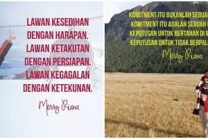 50 Kata-kata bijak Merry Riana cocok untuk caption Instagram