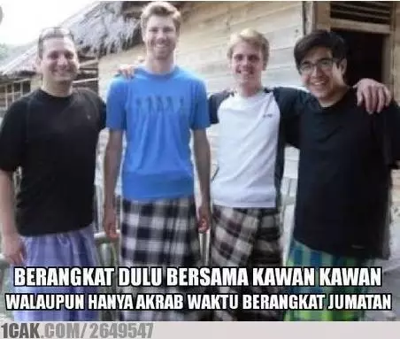 berangkat Jumatan berbagai sumber