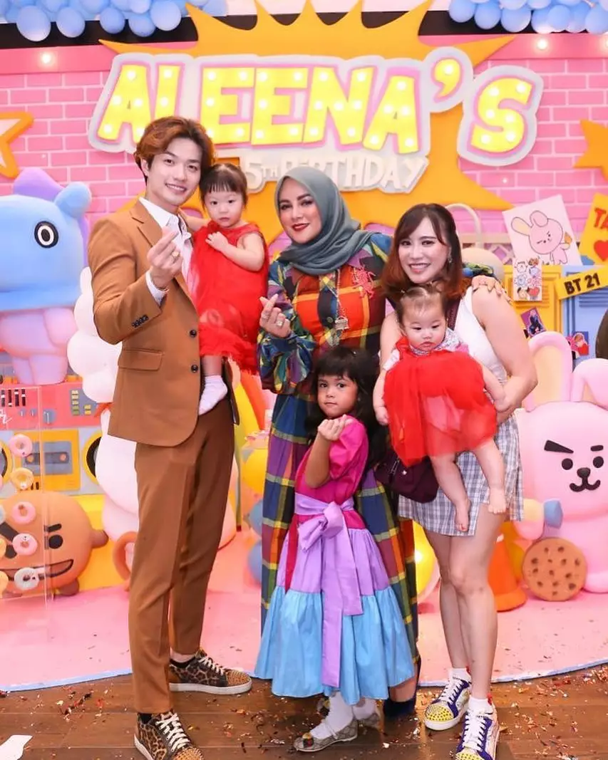 5 anak Olla Ramlan instagram  5 anak Olla Ramlan instagram