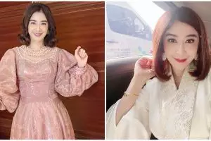 10 Gaya Uut Permatasari antar anak ke sekolah, curi perhatian