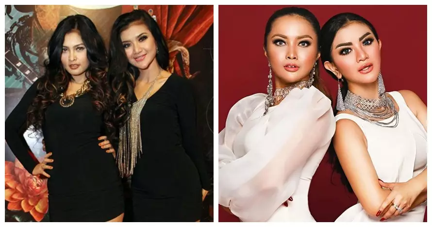 Penampilan dulu vs kini penyanyi duo Tanah Air Instagram 