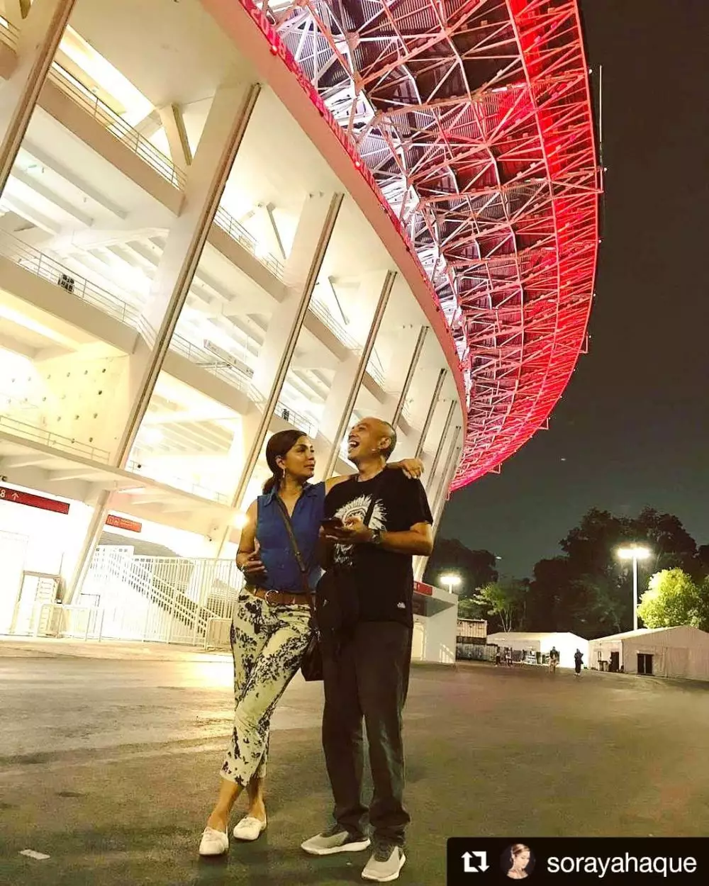 Soraya Haque dan Ekki Soekarno  Instagram 