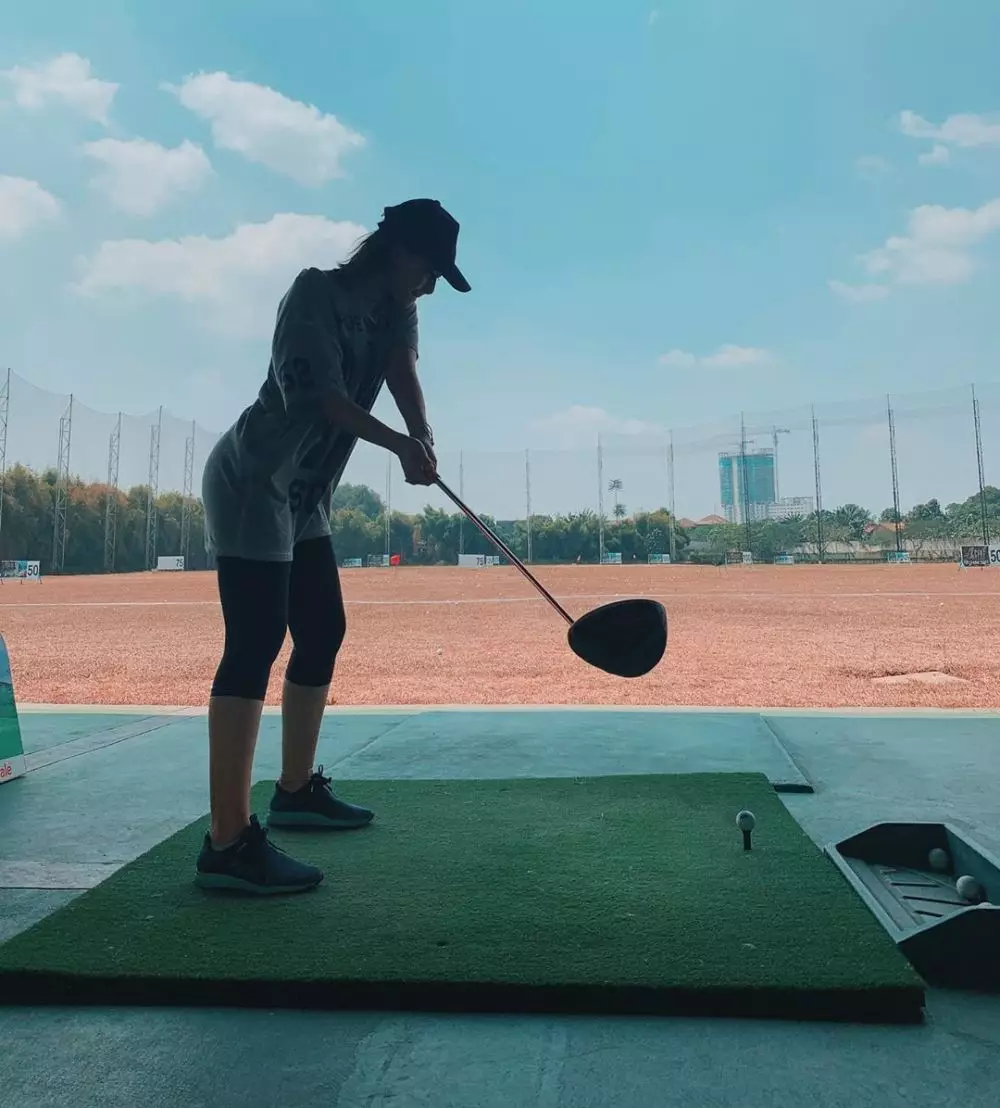 seleb hobi main golf © 2020 Istimewa seleb hobi main golf © 2020 Istimewa