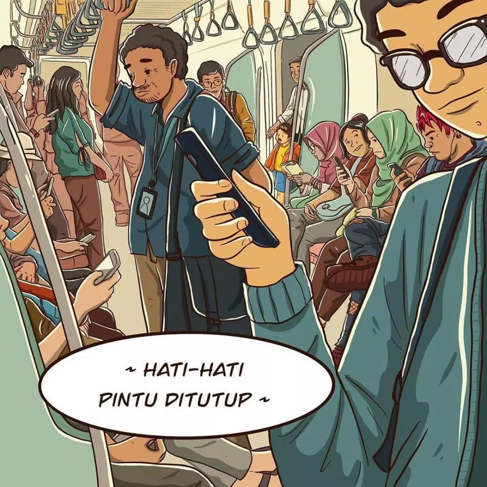 ilustrasi diunggah jokowi © Instagram/@jokowi