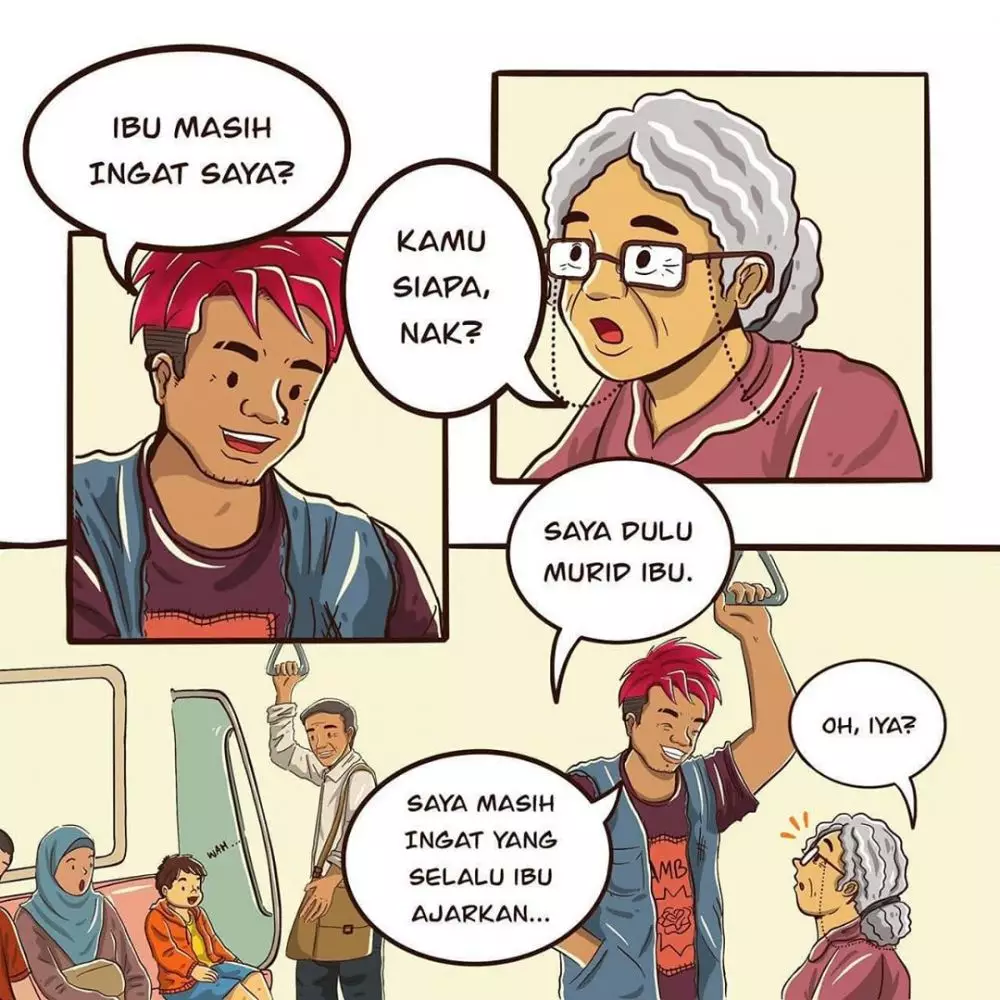 ilustrasi diunggah jokowi © Instagram/@jokowi