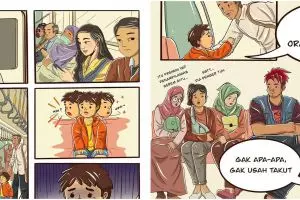 Jokowi unggah 10 ilustrasi, jangan nilai orang dari penampilan