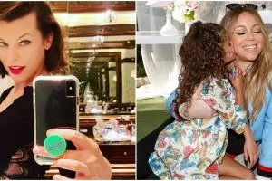 Pesona 13 seleb Hollywood hamil di usia kepala empat