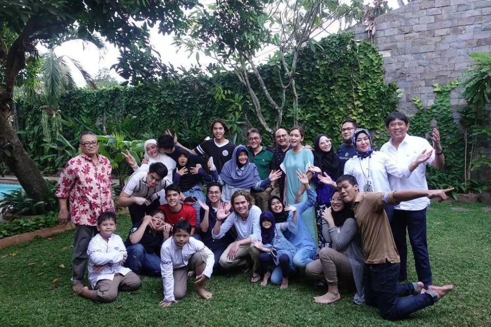 maia estianty orangtua saudara © berbagai sumber