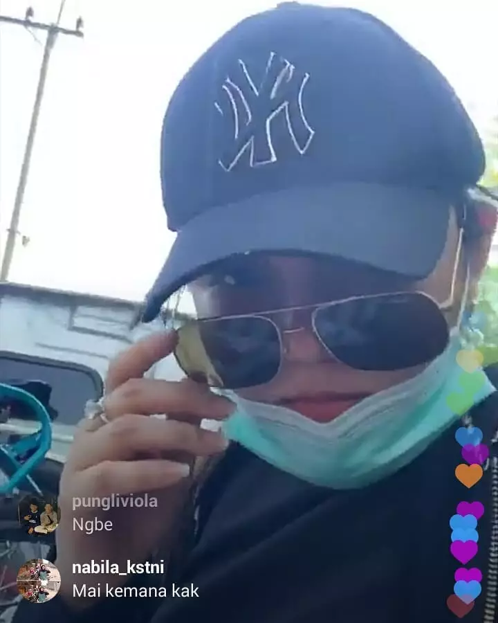 5 Gaya Via Vallen di CFD © 2020 brilio.net