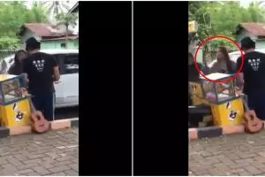 Viral penjual cilok dilabrak orangtua pacar, asli atau settingan?