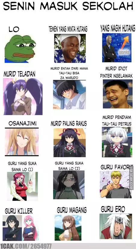 meme hari Senin di sekolah berbagai sumber meme hari Senin di sekolah berbagai sumber