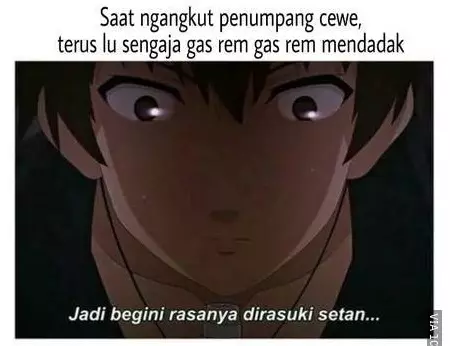 meme ojek online antar penumpang berbagai sumber