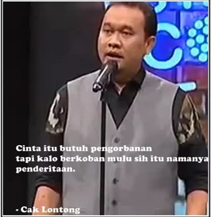 Kata-kata quote Cak Lontong instagram  Kata-kata quote Cak Lontong instagram