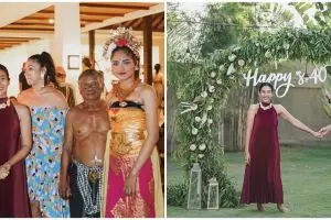 10 Pesta ultah Happy Salma ke-40, ada kejutan pentas tari Kecak