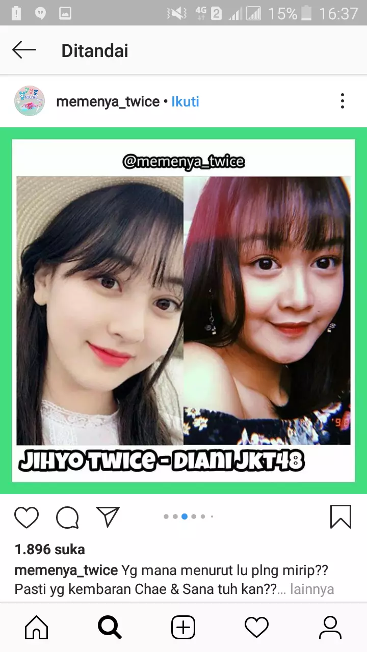 diani jkt48 mirip jihyo istimewa diani jkt48 mirip jihyo istimewa