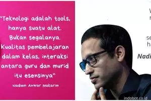 28 Kata-kata bijak Nadiem Makariem penuh makna & motivasi