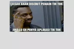 10 Gambar lucu main TikTok ini bikin senyum tepuk jidat