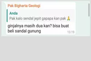 10 Chat WA bercandaan bukti nggak semua dosen cowok galak