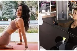 Momen 7 seleb cantik saat olahraga, seksi di usia 40-an