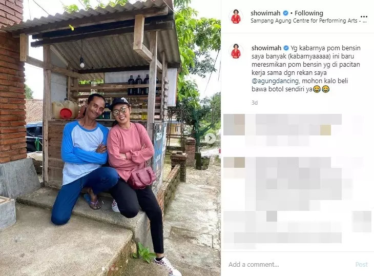 Cara kocak Soimah jawab rumor jadi juragan pom bensin © 2020 instagram.com Cara kocak Soimah jawab rumor jadi juragan pom bensin © 2020 instagram.com