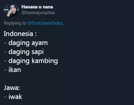 cuitan lucu cara nyebut orang indonesia © berbagai sumber