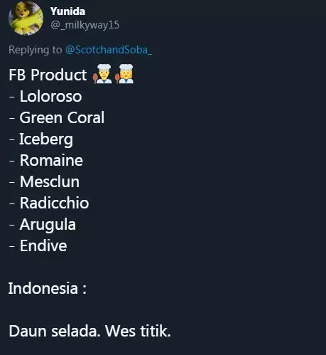 cuitan lucu cara nyebut orang indonesia © berbagai sumber