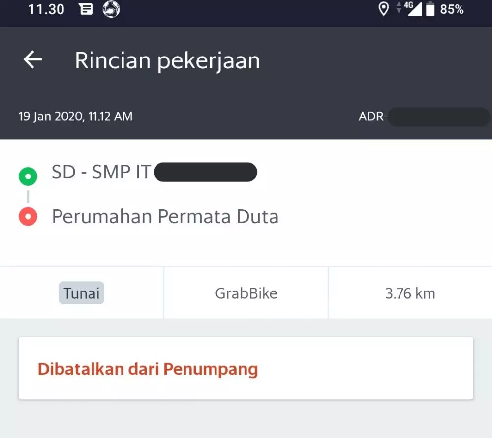 order fiktif dua kali berturut-turut © Twitter/@nonamebat
