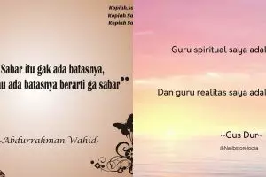 40 Kata-kata quote bijak Gus Dur penuh makna & inspiratif