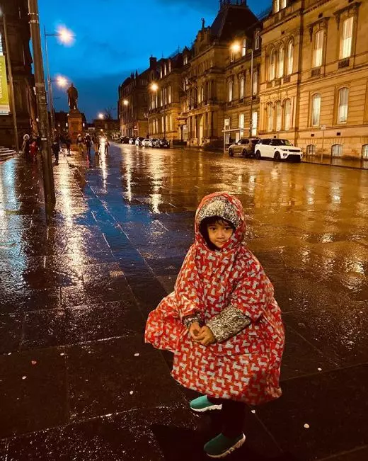 gaya rafathar saat liburan  Instagram