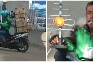 30 Kelakuan absurd driver ojek online ini bikin tepuk jidat