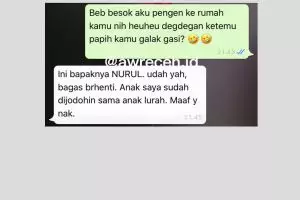 10 Chat WA lucu lamar pasangan, bikin senyum tersipu malu