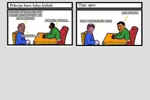 10 Tipe pelamar kerja, lucunya bikin pengangguran senyum kecut