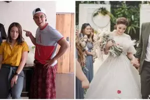 10 Momen nikah VJ Laissti mantan Baim Wong, parasnya manglingi