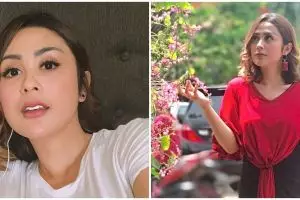 Gaya sederhana Selvi Kitty saat belanja di pasar ini jadi sorotan