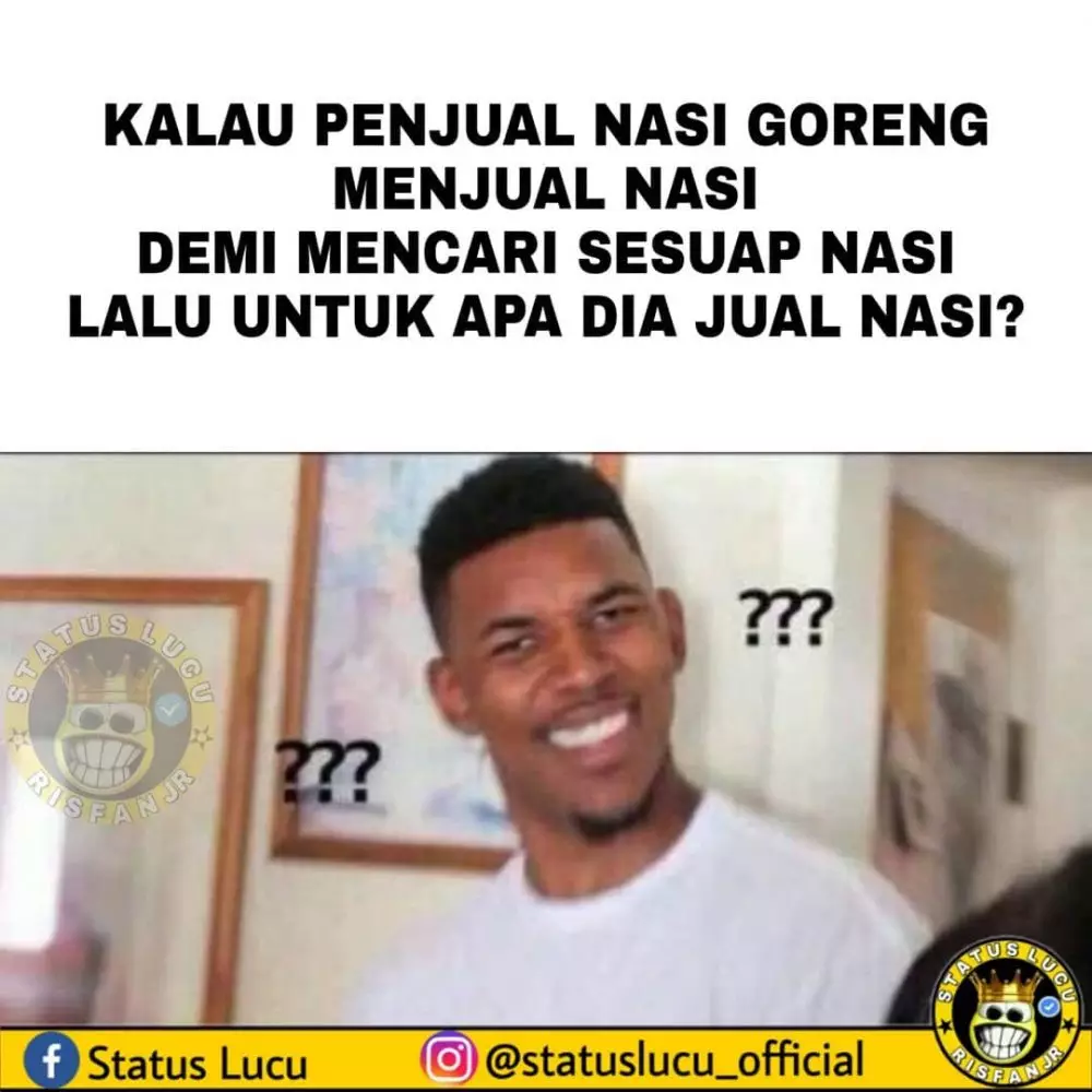 meme lucu ngomongin pekerjaan © 2020 instagram.com