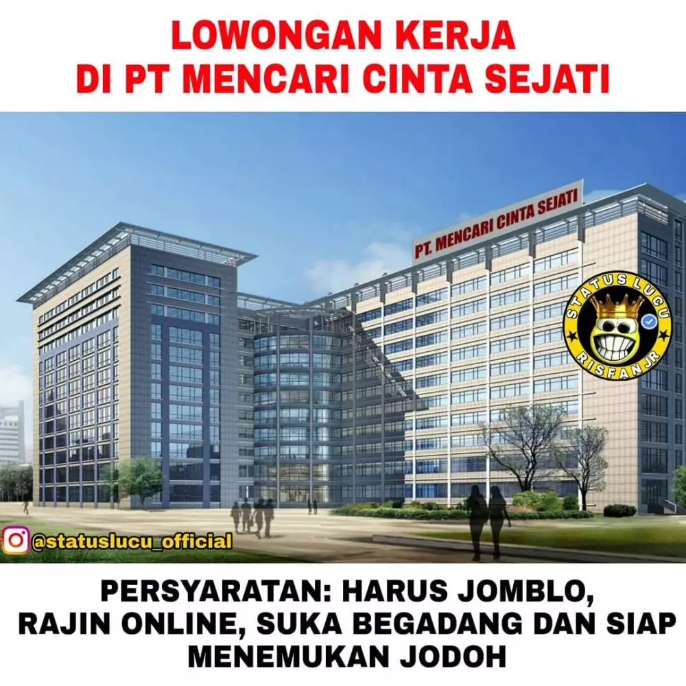 meme lucu ngomongin pekerjaan © 2020 instagram.com