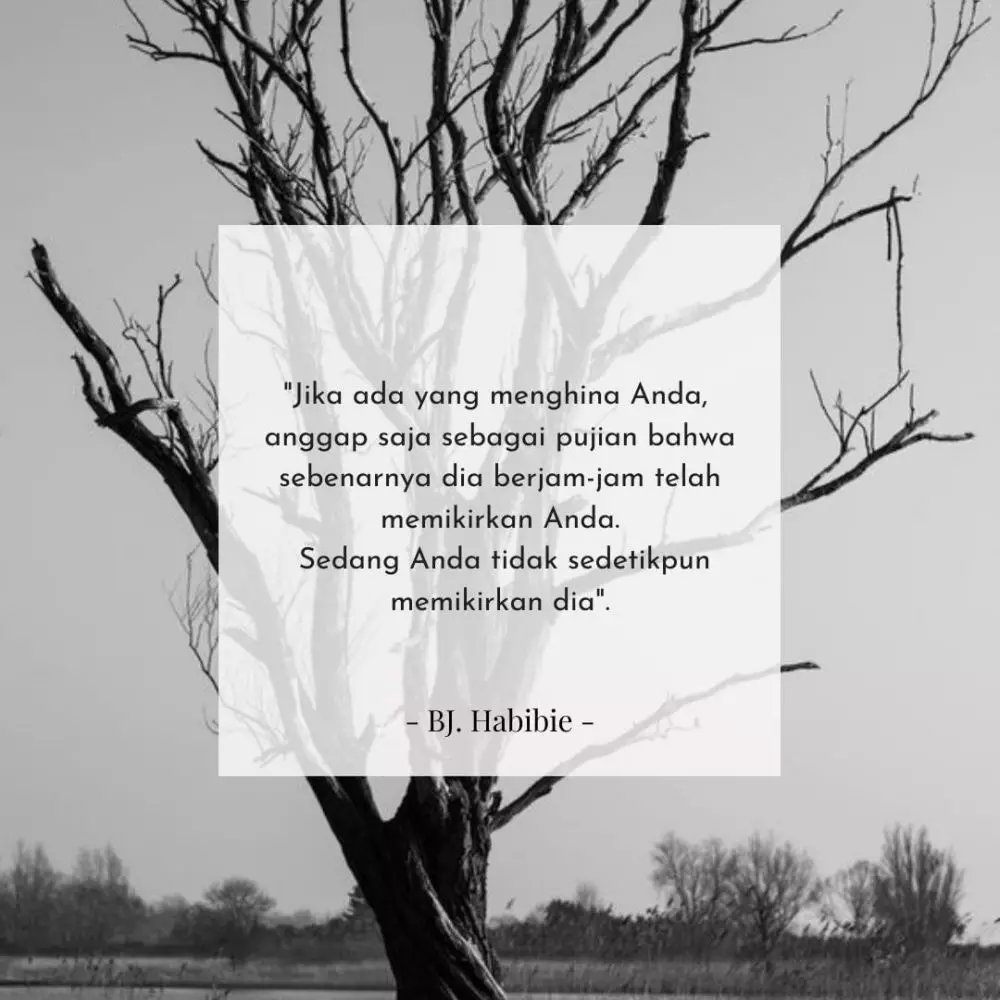 kata bijak BJ Habibie tentang kehidupan © 2021 brilio.net