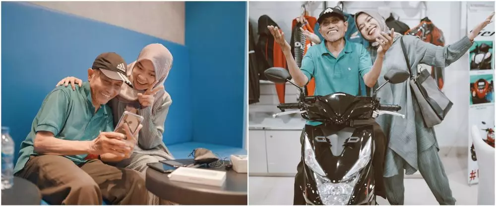 sri driver ojek online kejutan tak terduga © Twitter/@elsyasandria2 sri driver ojek online kejutan tak terduga © Twitter/@elsyasandria2