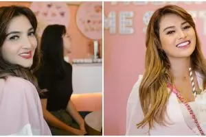 8 Penampakan toko kue keluarga Anang Hermansyah, nuansanya unik