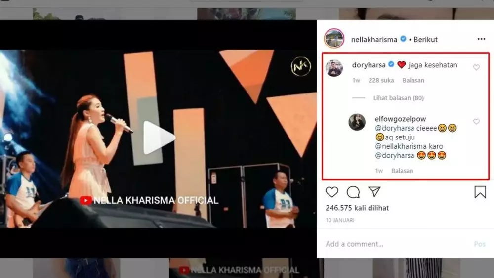 Gombalan Dory untuk Nella  Instagram  Gombalan Dory untuk Nella  Instagram