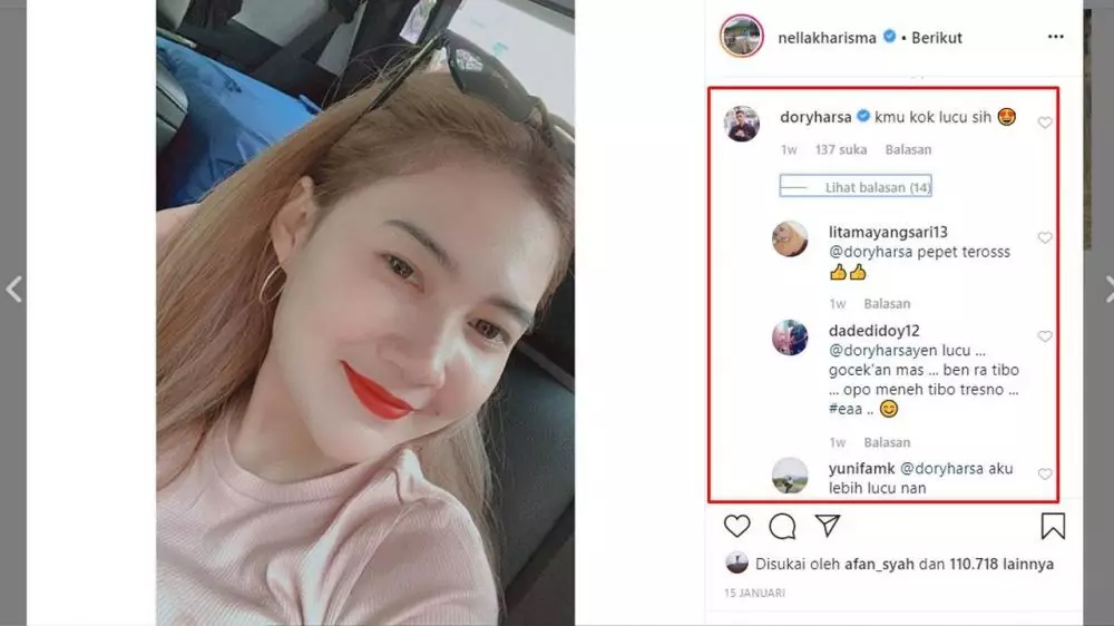 Gombalan Dory untuk Nella  Instagram  Gombalan Dory untuk Nella  Instagram