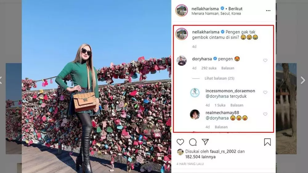 Gombalan Dory untuk Nella  Instagram  Gombalan Dory untuk Nella  Instagram