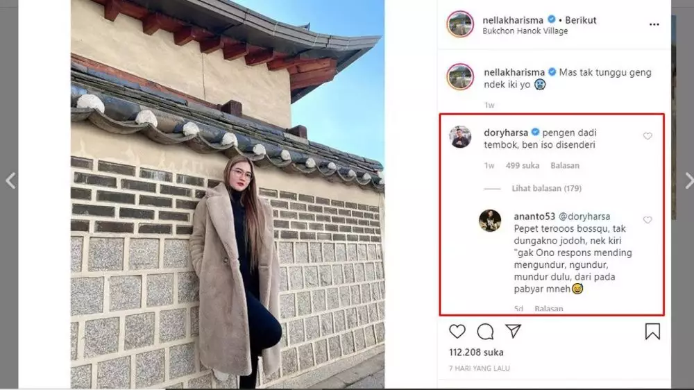 Gombalan Dory untuk Nella  Instagram  Gombalan Dory untuk Nella  Instagram