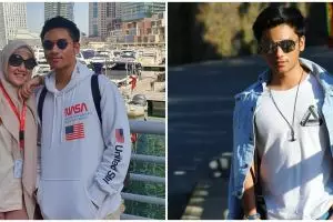 8 Potret Agi Syahrain, putra Ine Synthia yang jarang tersorot