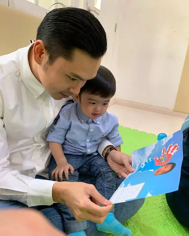 Harvey Moeis temani anak sekolah  Instagram 