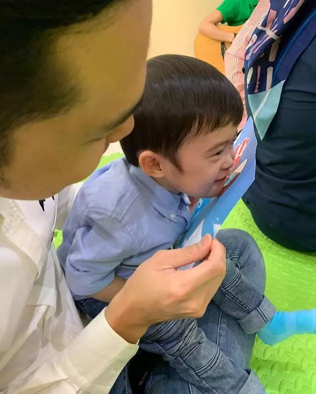 Harvey Moeis temani anak sekolah  Instagram 